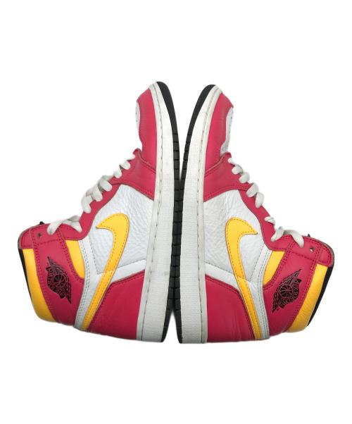 NIKE（ナイキ）NIKE (ナイキ) Air Jordan 1 High OG スニーカー（エアージョーダン　ハイ　オージー） ホワイト×ピンク サイズ:26.5の古着・服飾アイテム