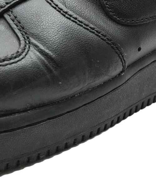 NIKE（ナイキ）NIKE (ナイキ) SUPREME (シュプリーム) Air Force 1 Low スニーカー ブラック サイズ:28の古着・服飾アイテム