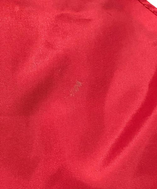 SUPREME（シュプリーム）Supreme (シュプリーム) Piping Warm Up Pullover（パイピング ウォーム アップ プルオーバー/カットソー） グリーン×レッド サイズ:Lの古着・服飾アイテム