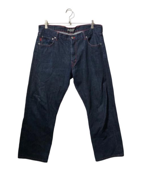 stussy（ステューシー）stussy (ステューシー) FUTURA LABORATORIES (フューチュラ ラボラトリーズ) ROUGH and RUGGED デニムパンツ インディゴ サイズ:91cm　W36の古着・服飾アイテム