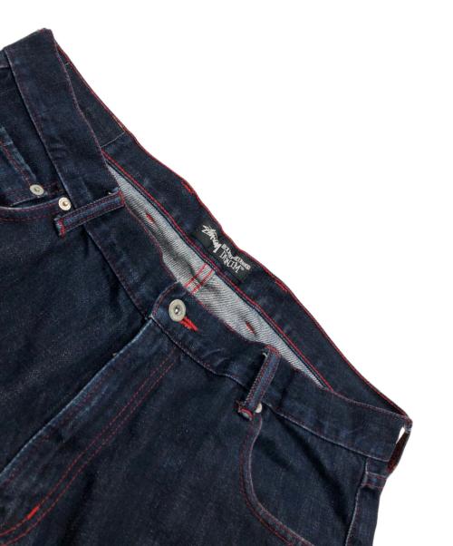 stussy（ステューシー）stussy (ステューシー) FUTURA LABORATORIES (フューチュラ ラボラトリーズ) ROUGH and RUGGED デニムパンツ インディゴ サイズ:91cm　W36の古着・服飾アイテム