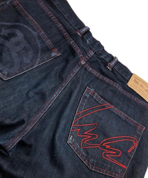 stussy（ステューシー）stussy (ステューシー) FUTURA LABORATORIES (フューチュラ ラボラトリーズ) ROUGH and RUGGED デニムパンツ インディゴ サイズ:91cm　W36の古着・服飾アイテム