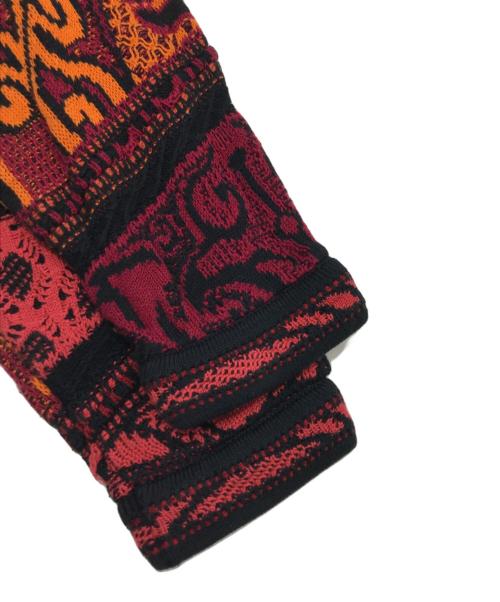 Coogi（クージー）Coogi (クージー) 3Dニットカーディガン マルチカラー サイズ:Mの古着・服飾アイテム