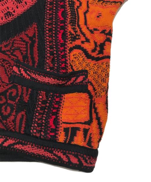 Coogi（クージー）Coogi (クージー) 3Dニットカーディガン マルチカラー サイズ:Mの古着・服飾アイテム