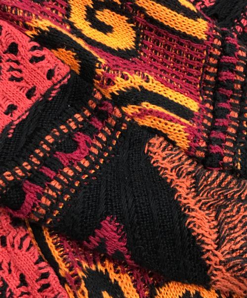 Coogi（クージー）Coogi (クージー) 3Dニットカーディガン マルチカラー サイズ:Mの古着・服飾アイテム