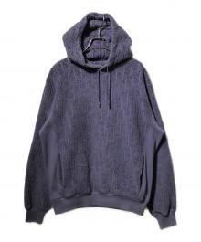 Dior（ディオール）の古着「オブリーク ジャガード パーカー」｜パープル