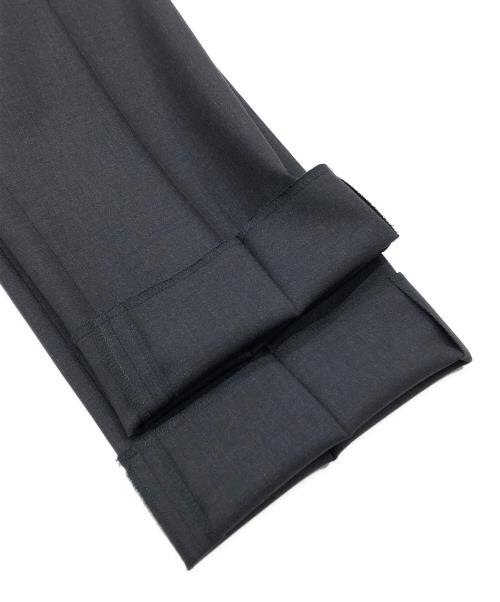 PRADA（プラダ）PRADA (プラダ) センタープレスウールスラックス ネイビー サイズ:46の古着・服飾アイテム