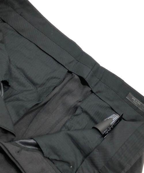 PRADA（プラダ）PRADA (プラダ) ウールスラックス グレー サイズ:46の古着・服飾アイテム