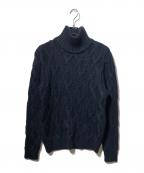 Sandroサンドロ）の古着「ウールニット」｜ネイビー