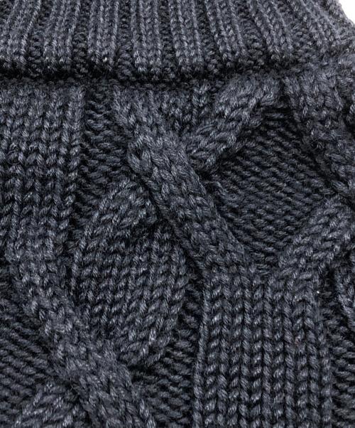 Sandro（サンドロ）Sandro (サンドロ) ウールニット ネイビー サイズ:Lの古着・服飾アイテム