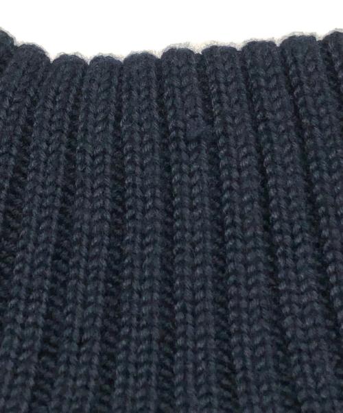 Sandro（サンドロ）Sandro (サンドロ) ウールニット ネイビー サイズ:Lの古着・服飾アイテム