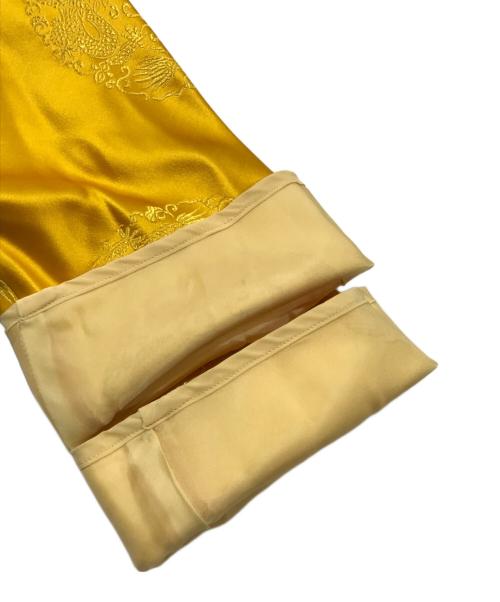 dahl'ia（ダリア）dahl'ia (ダリア) 総柄チャイナシャツジャケット イエロー サイズ:表記なしの古着・服飾アイテム