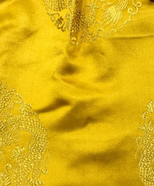 dahl'ia（ダリア）dahl'ia (ダリア) 総柄チャイナシャツジャケット イエロー サイズ:表記なしの古着・服飾アイテム