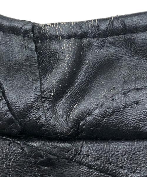 Diamond Plate（ダイヤモンドプレート）diamond plate (ダイヤモンドプレート) バッファローレザージャケット ブラック サイズ:Ｌの古着・服飾アイテム