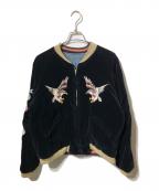 東洋エンタープライズトウヨウエンタープライズ）の古着「別珍×サテンキルトリバーシブルスペシャルスカジャン」｜マルチカラー