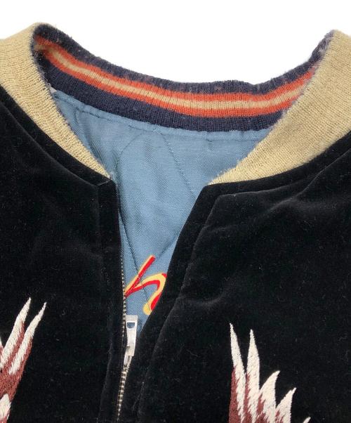 東洋エンタープライズ（トウヨウエンタープライズ）東洋エンタープライズ (トウヨウエンタープライズ) 別珍×サテンキルトリバーシブルスペシャルスカジャン マルチカラー サイズ:特大の古着・服飾アイテム