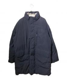 ARMANI JEANS（アルマーニジーンズ）の古着「中綿コート」｜ネイビー