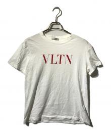 VALENTINO（ヴァレンティノ）の古着「ロゴプリントTシャツ/半袖カットソー」｜ホワイト