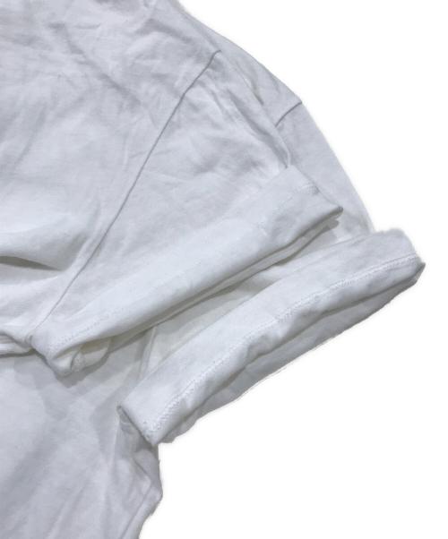 VALENTINO（ヴァレンティノ）VALENTINO (ヴァレンティノ) ロゴプリントTシャツ/半袖カットソー ホワイト サイズ:Sの古着・服飾アイテム