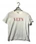 VALENTINO（ヴァレンティノ）の古着「ロゴプリントTシャツ/半袖カットソー」｜ホワイト