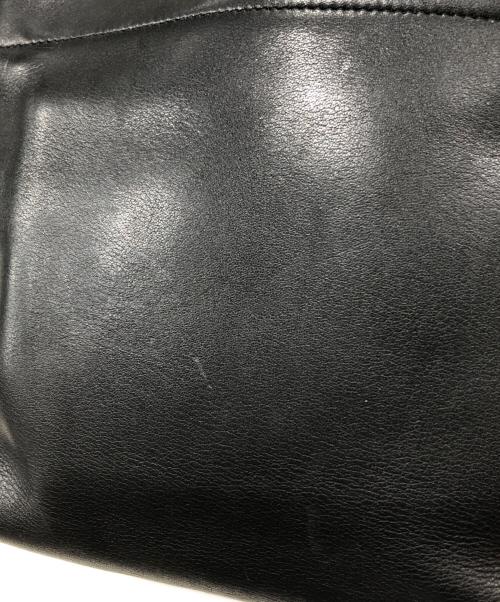 OLD COACH（オールドコーチ）OLD COACH (オールドコーチ) オールレザーショルダーバッグ ブラックの古着・服飾アイテム