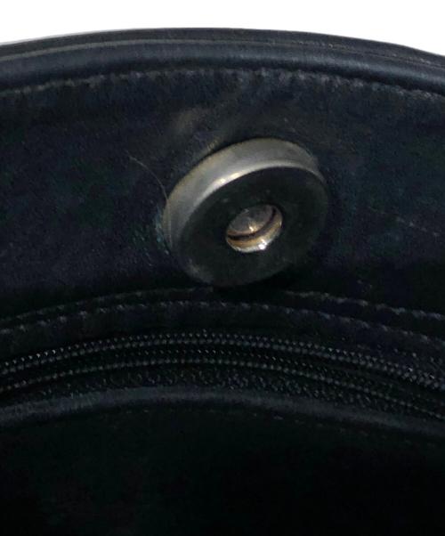 OLD COACH（オールドコーチ）OLD COACH (オールドコーチ) オールレザーショルダーバッグ ブラックの古着・服飾アイテム