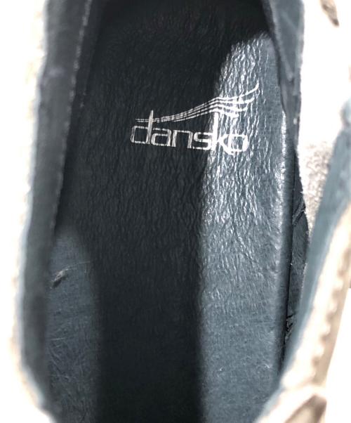 dansko（ダンスコ）Dansko (ダンスコ) ウッドソールショートブーツ グレー サイズ:37の古着・服飾アイテム