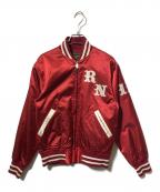 CUSHMANクッシュマン）の古着「ヴィンテージレプリカスタジャン」｜レッド