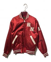 CUSHMAN（クッシュマン）の古着「ヴィンテージレプリカスタジャン」｜レッド