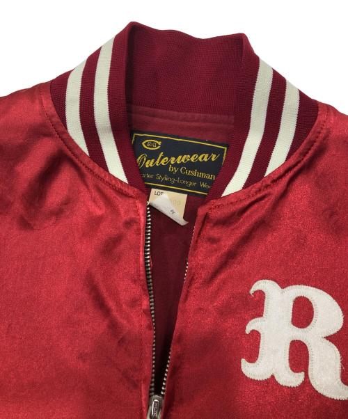 CUSHMAN（クッシュマン）Cushman (クッシュマン) ヴィンテージレプリカスタジャン レッド サイズ:Mの古着・服飾アイテム