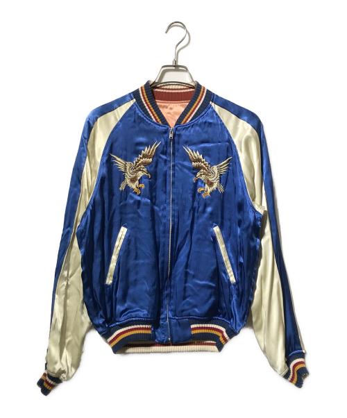 FLAT HEAD（フラット ヘッド）FLAT HEAD (フラット ヘッド) リバーシブルスカジャン マルチカラー サイズ:Mの古着・服飾アイテム