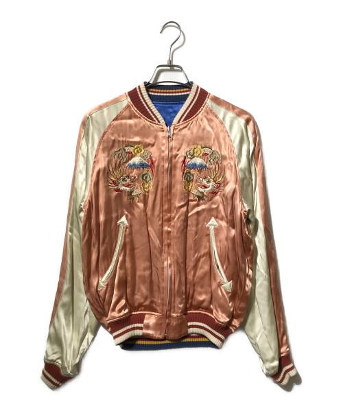 FLAT HEAD（フラット ヘッド）FLAT HEAD (フラット ヘッド) リバーシブルスカジャン マルチカラー サイズ:Mの古着・服飾アイテム