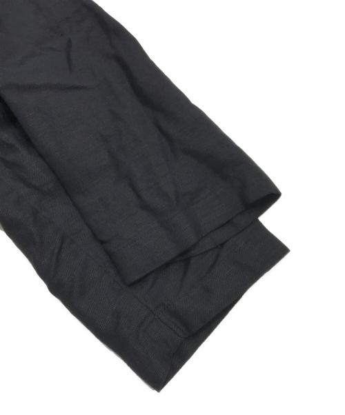 FRAMeWORK（フレームワーク）FRAMeWORK (フレームワーク) レーヨン麻テーラードジャケット ブラック サイズ:36の古着・服飾アイテム