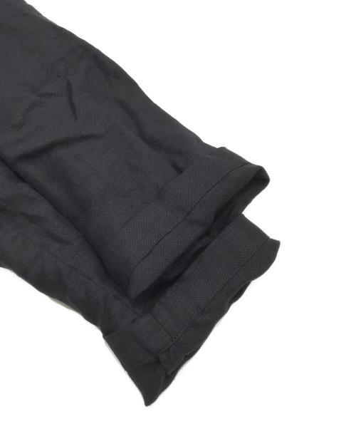 FRAMeWORK（フレームワーク）FRAMeWORK (フレームワーク) レーヨン麻テーラードジャケット ブラック サイズ:36の古着・服飾アイテム