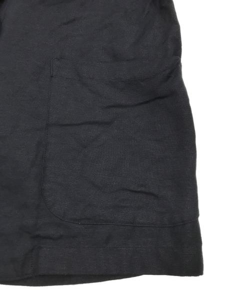 FRAMeWORK（フレームワーク）FRAMeWORK (フレームワーク) レーヨン麻テーラードジャケット ブラック サイズ:36の古着・服飾アイテム