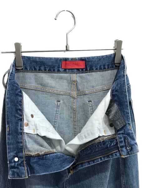 RED CARD（レッドカード）RED CARD (レッドカード) Maddie カットオフデニムスカート インディゴ サイズ:SIZE 1の古着・服飾アイテム