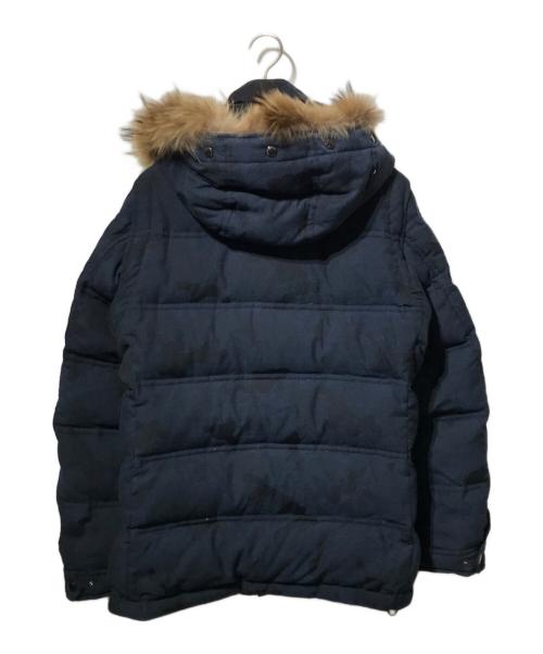 BLACK LABEL CRESTBRIDGE（ブラックレーベル クレストブリッジ）BLACK LABEL CRESTBRIDGE (ブラックレーベル クレストブリッジ) 4wayギミック カモフラダウンジャケット ネイビー サイズ:Lの古着・服飾アイテム