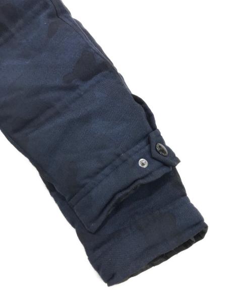 BLACK LABEL CRESTBRIDGE（ブラックレーベル クレストブリッジ）BLACK LABEL CRESTBRIDGE (ブラックレーベル クレストブリッジ) 4wayギミック カモフラダウンジャケット ネイビー サイズ:Lの古着・服飾アイテム