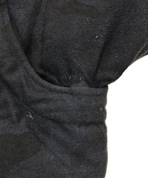 BLACK LABEL CRESTBRIDGE（ブラックレーベル クレストブリッジ）BLACK LABEL CRESTBRIDGE (ブラックレーベル クレストブリッジ) 4wayギミック カモフラダウンジャケット ネイビー サイズ:Lの古着・服飾アイテム