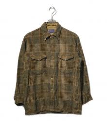PENDLETON（ペンドルトン）の古着「60-70`sボードシャツ」｜ブラウン