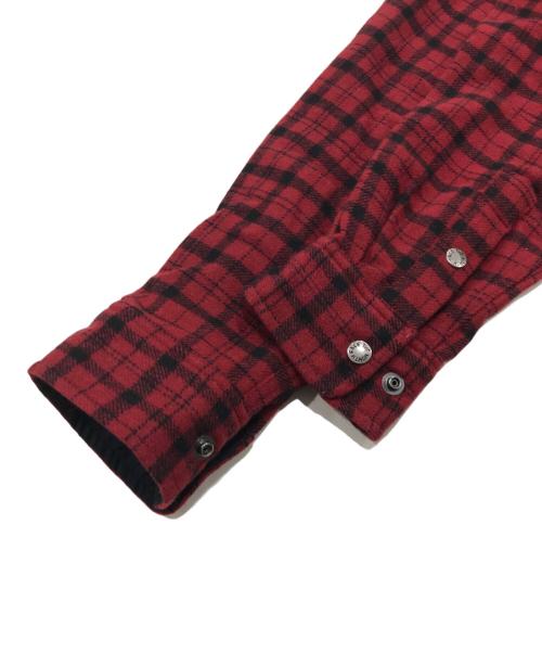 THE NORTH FACE（ザ ノース フェイス）THE NORTH FACE (ザ ノース フェイス) Brushwood Wool L/S Shirt レッド サイズ:XSの古着・服飾アイテム