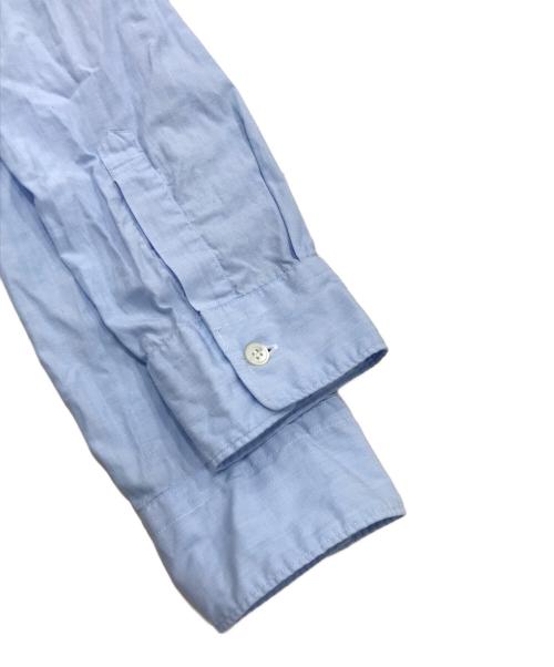 COMME des GARCONS HOMME（コムデギャルソン オム）COMME des GARCONS HOMME (コムデギャルソン オム) パッチワークチェックシャツ ブルー サイズ:Sの古着・服飾アイテム