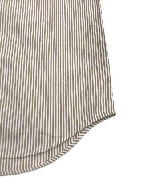 POLO RALPH LAUREN（ポロ・ラルフローレン）POLO RALPH LAUREN (ポロ・ラルフローレン) ボタンダウンシャツ ベージュ×ホワイト サイズ:XSの古着・服飾アイテム