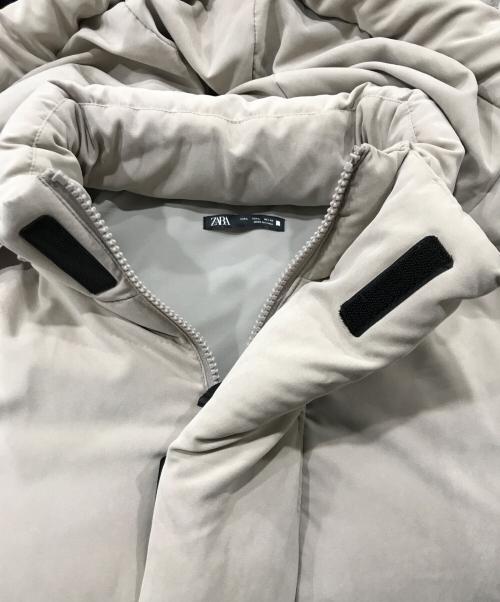 ZARA（ザラ）ZARA (ザラ) ダウンジャケット グレー サイズ:Lの古着・服飾アイテム