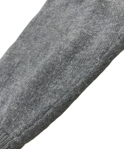 BURBERRY LONDON（バーバリーロンドン）BURBERRY LONDON (バーバリーロンドン) ノヴァチェッククルーネックニット グレー サイズ:Lの古着・服飾アイテム