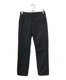 HELMUT LANG（ヘルムートラング）の古着「コットンストレートパンツ」｜ブラック