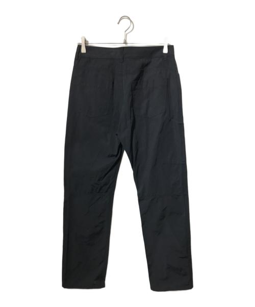 HELMUT LANG（ヘルムートラング）HELMUT LANG (ヘルムートラング) コットンストレートパンツ ブラック サイズ:28の古着・服飾アイテム