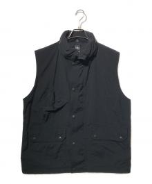 South2 West8（サウスツー ウエストエイト）の古着「Carmel Vest - Nylon Oxford」｜ブラック