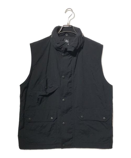 South2 West8（サウスツー ウエストエイト）south2 west8 (サウスツー ウエストエイト) Carmel Vest - Nylon Oxford ブラック サイズ:Lの古着・服飾アイテム