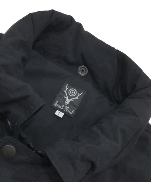 South2 West8（サウスツー ウエストエイト）south2 west8 (サウスツー ウエストエイト) Carmel Vest - Nylon Oxford ブラック サイズ:Lの古着・服飾アイテム